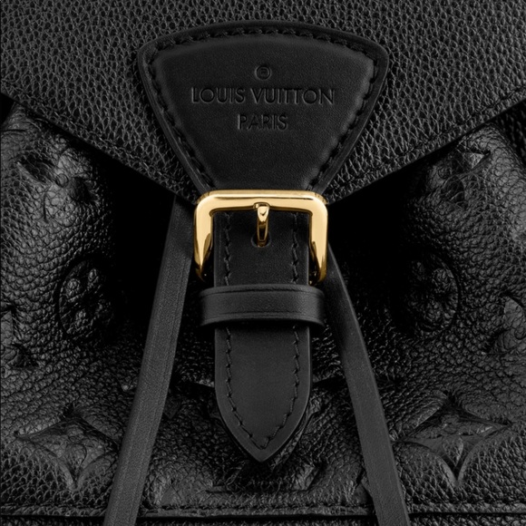 Louis Vuitton Black MONTSOURIS BACKPACK - Picture 14 of 16